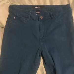 Jordache Women's Deep Teal Stretch Jeggings